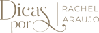 Dicas Rachel Araújo - Logo